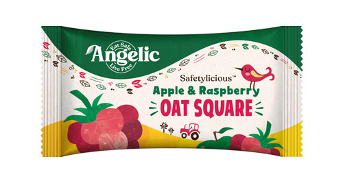 Allergy free school snacks - Apple and Raspberry