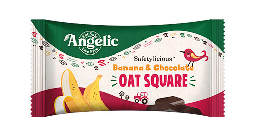 Allergy free school snacks - Banana and Chocolate