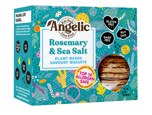 Rosemary and Sea Salt Savoury Biscuits